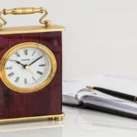 Pomodoro timer on notebook for focused study session