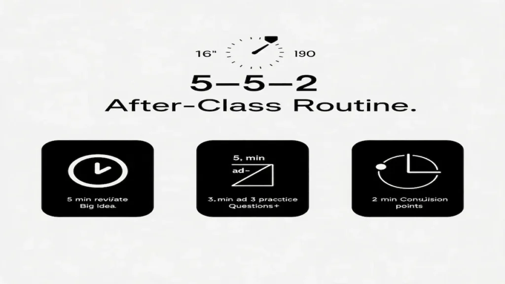 active recall biology notes 5-5-2 routine