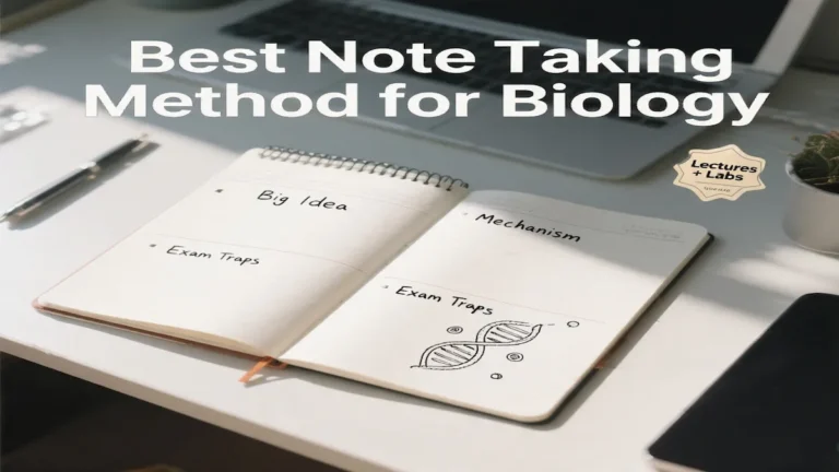 best note taking method for biology