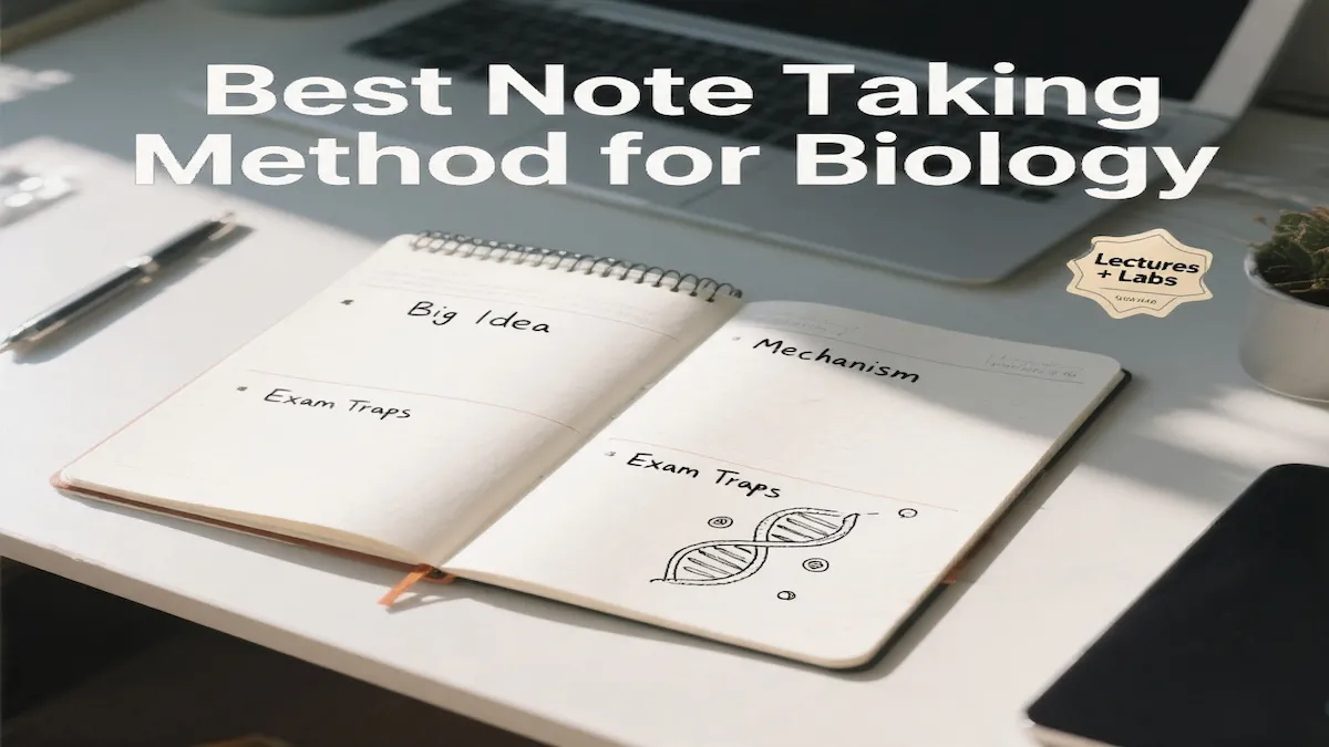 best note taking method for biology
