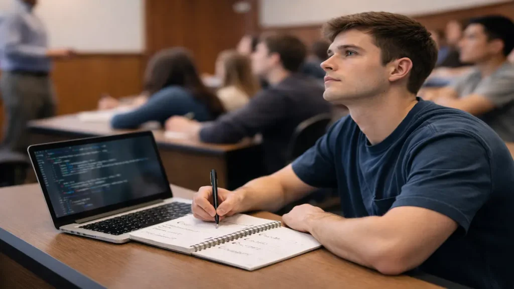 How to take notes in computer science: student using the C3 system to capture code, concept, and complexity