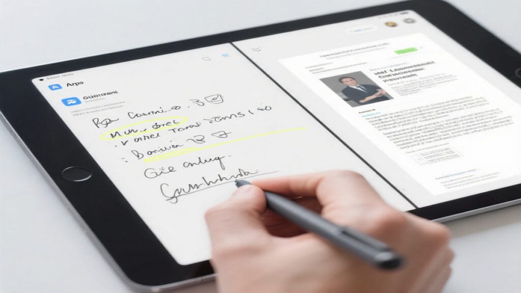 best tablet for note taking for students with stylus and PDF annotation