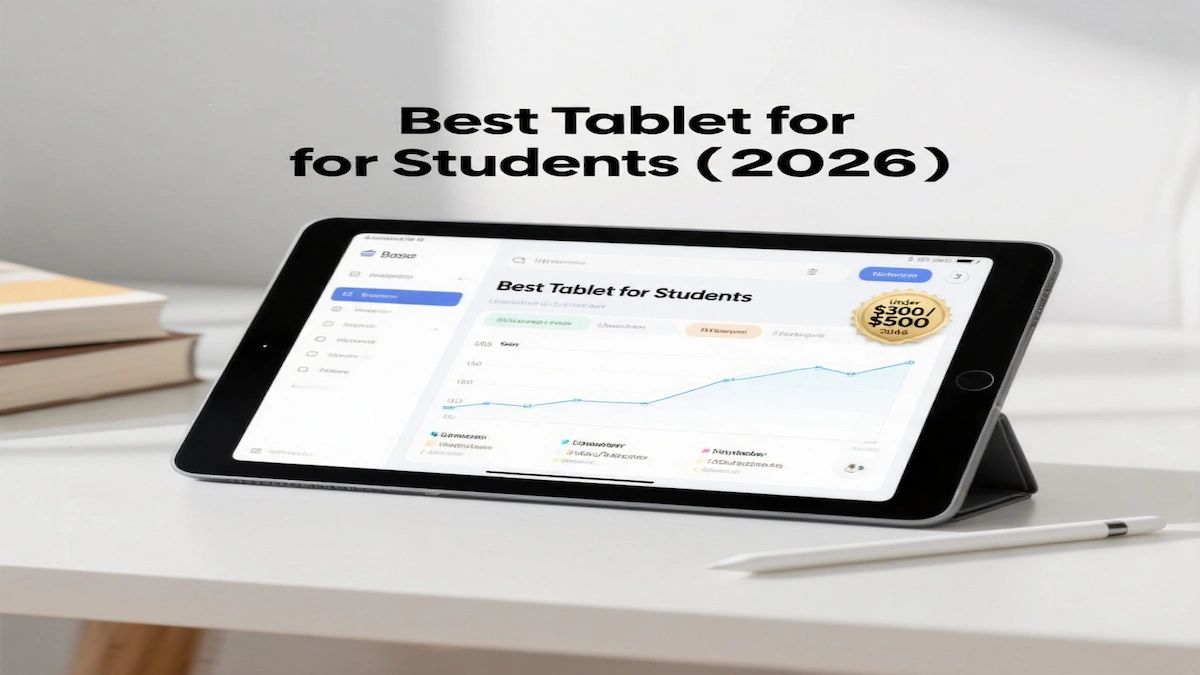 Best Tablet for Students (2026): Top Picks Under $300/$500