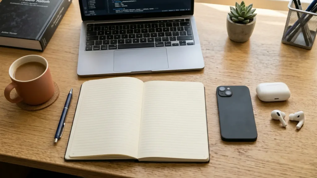 Best cheap wireless earbuds for iPhone (student study desk setup)
