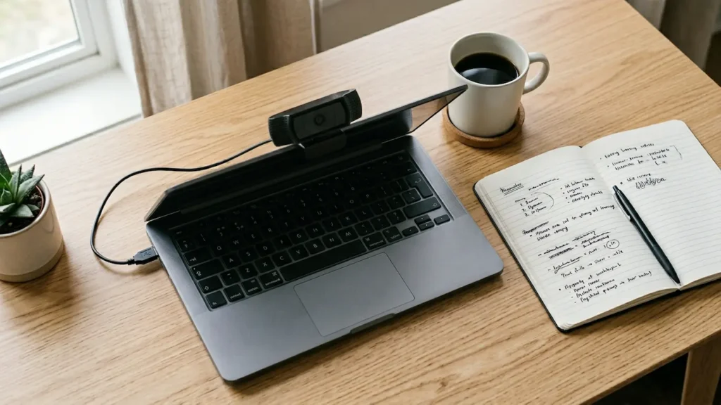 Best webcam for students under $50 (online class desk setup)