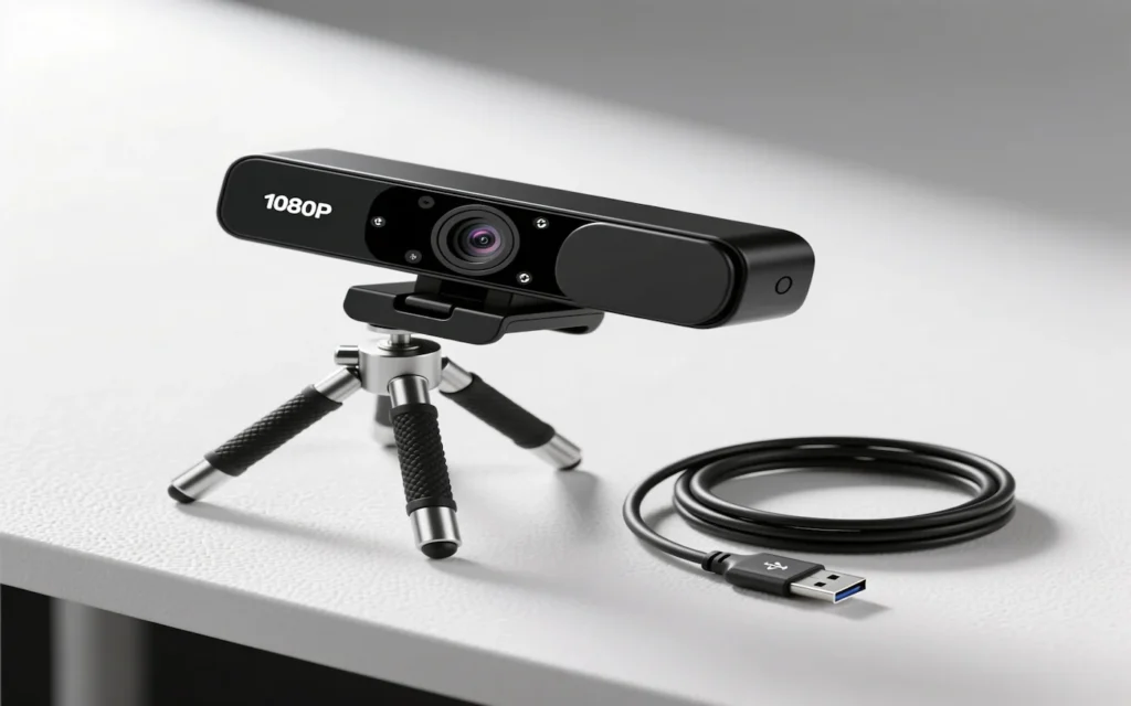 Budget USB webcam for online classes (student setup)